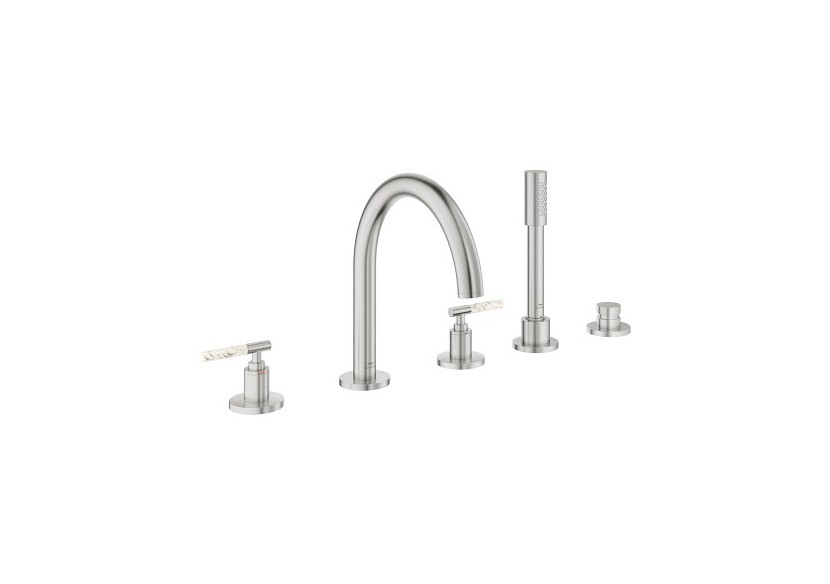 Atrio collection privée mélangeur bain/douche 5 trous Supersteel - 25224DC0 - Grohe