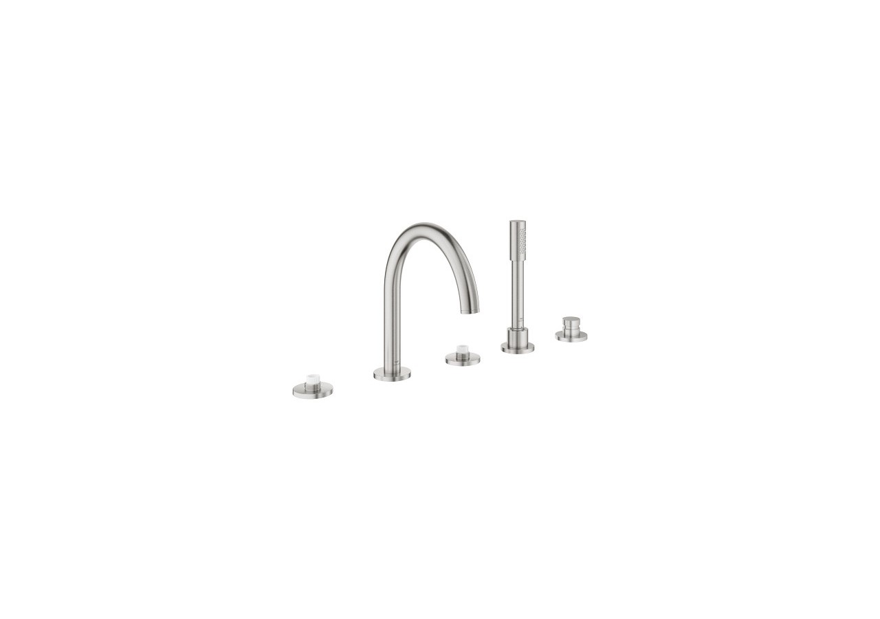 Atrio collection privée mélangeur bain/douche 5 trous Supersteel - 25224DC0 - Grohe