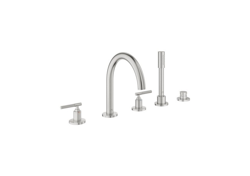 Atrio collection privée mélangeur bain/douche 5 trous Supersteel - 25224DC0 - Grohe