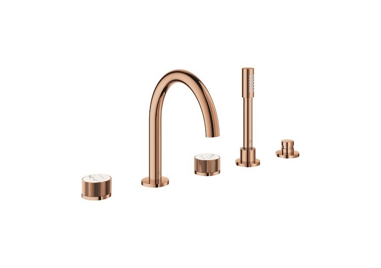 Atrio collection privée mélangeur bain/douche 5 trous Warm Sunset - 25226DA0 - Grohe