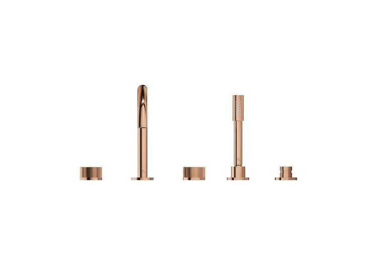 Atrio collection privée mélangeur bain/douche 5 trous Warm Sunset - 25226DA0 - Grohe 2