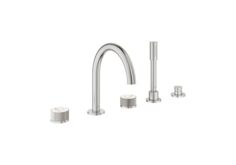 Atrio collection privée mélangeur bain/douche 5 trous Supersteel - 25226DC0 - Grohe