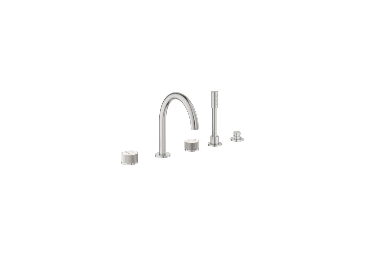 Atrio collection privée mélangeur bain/douche 5 trous Supersteel - 25226DC0 - Grohe
