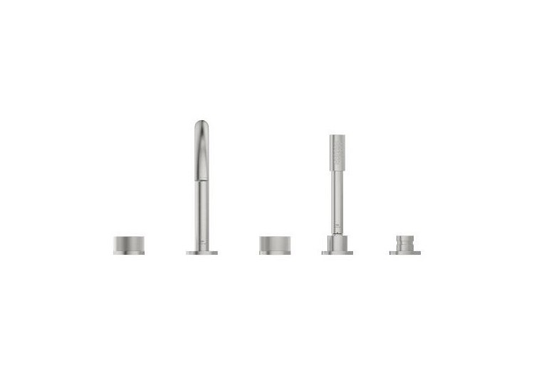 Atrio collection privée mélangeur bain/douche 5 trous Supersteel - 25226DC0 - Grohe 2