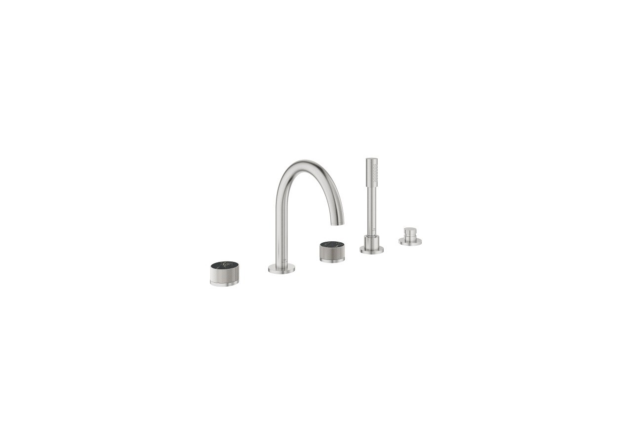 Atrio collection privée mélangeur bain/douche 5 trous Supersteel - 25226DC0 - Grohe