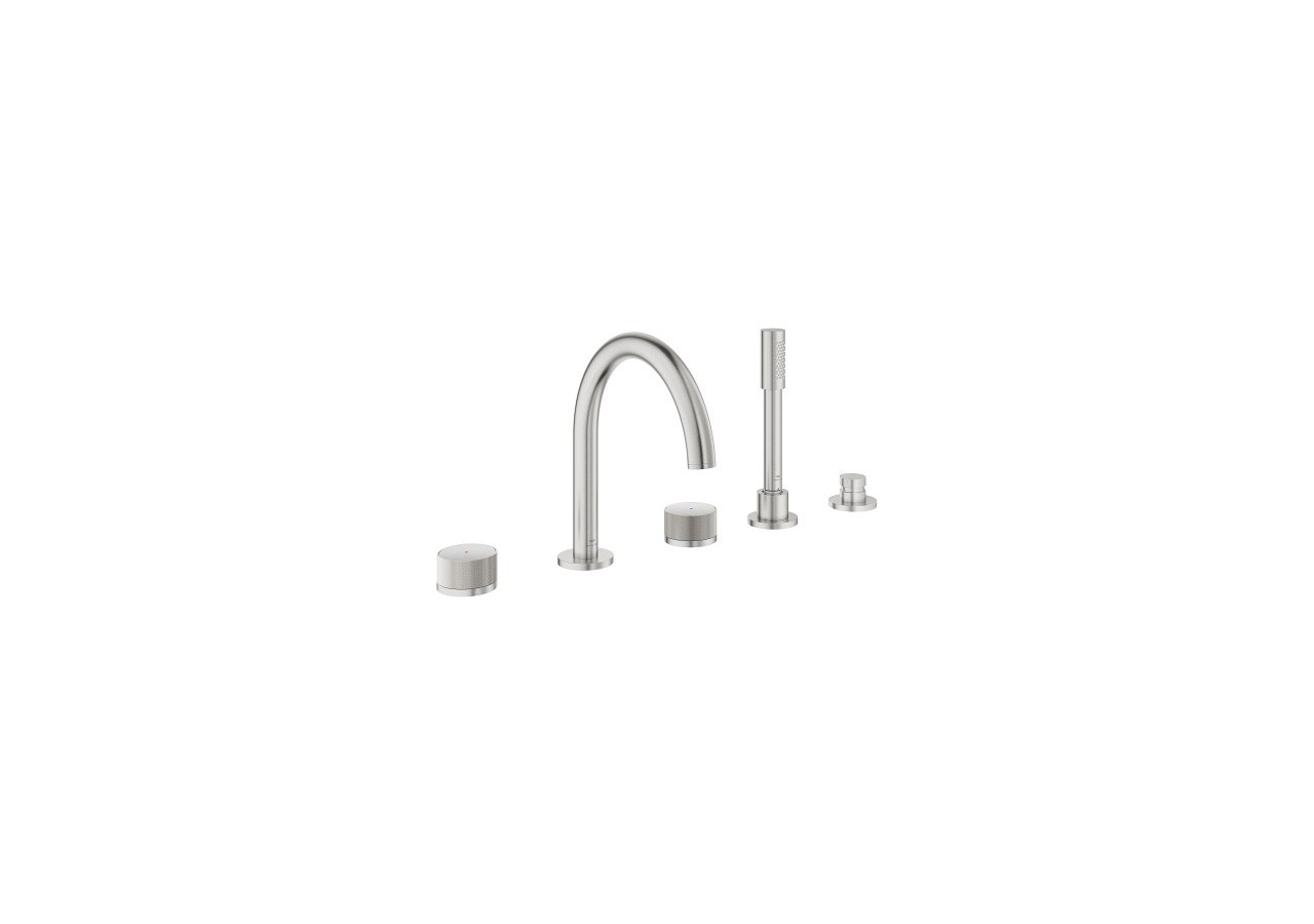 Atrio collection privée mélangeur bain/douche 5 trous Supersteel - 25226DC0 - Grohe