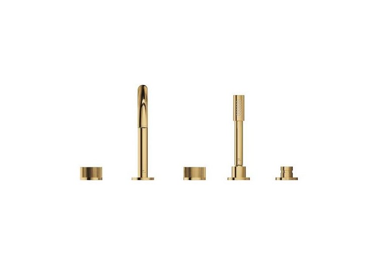 Atrio collection privée mélangeur bain/douche 5 trous Cool Sunrise - 25226GL0 - Grohe 2