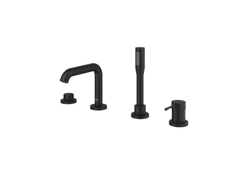 Essence mitigeur bain/douche 4 trous Phantom Black - 25251KF1 - Grohe
