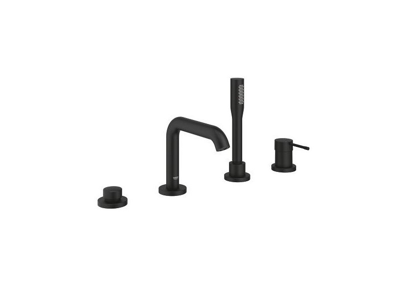 Essence mitigeur bain/douche 4 trous Phantom Black - 25251KF1 - Grohe