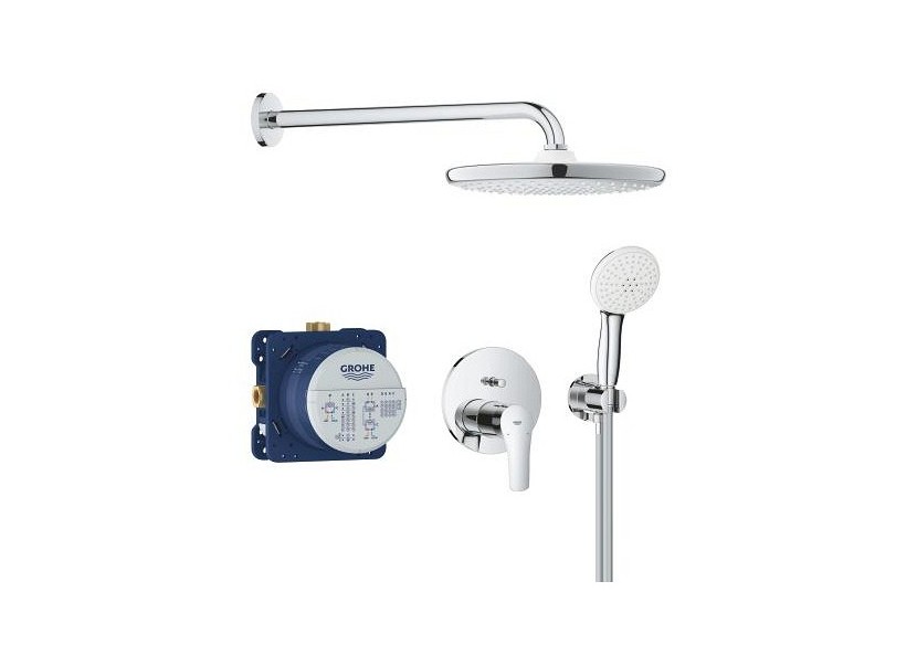 Eurosmart ensemble de douche encastré avec tempesta 250 Chromé - 25288000 - Grohe