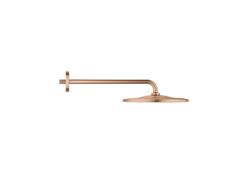 Rainshower mono 310 ensemble douche de tête et bras 422 mm, 1 jet Warm Sunset brossé - 26558DL0 - Grohe