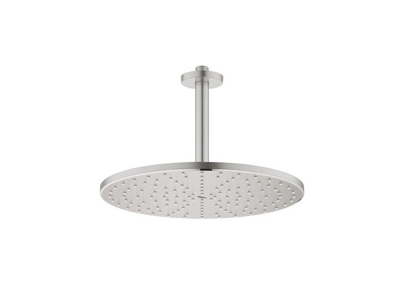 Rainshower mono 310 ensemble douche de tête et bras plafonnier 142 mm, 1 jet Supersteel - 26560DC0 - Grohe