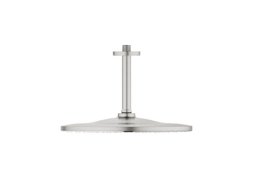 Rainshower mono 310 ensemble douche de tête et bras plafonnier 142 mm, 1 jet Supersteel - 26560DC0 - Grohe