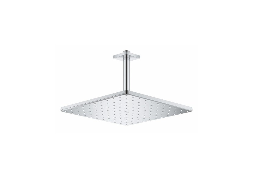 Rainshower mono 310 cube ensemble douche de tête et bras plafonnier 142 mm, 1 jet Chromé - 26566000 - Grohe