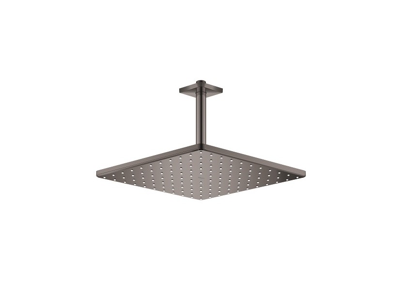 Rainshower mono 310 cube ensemble douche de tête et bras plafonnier 142 mm, 1 jet Hard Graphite - 26566A00 - Grohe