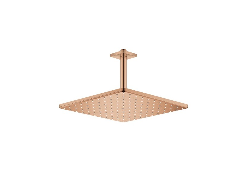 Rainshower mono 310 cube ensemble douche de tête et bras plafonnier 142 mm, 1 jet Warm Sunset - 26566DA0 - Grohe