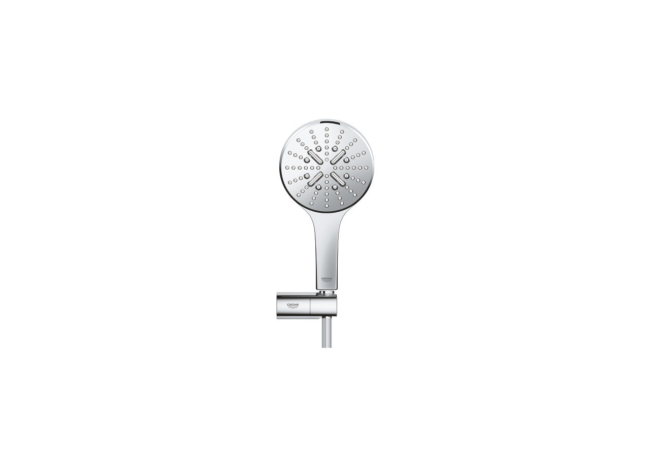 Rainshower smartactive 130 ensemble de douche 3 jets avec support mural Chromé - 26580000 - Grohe