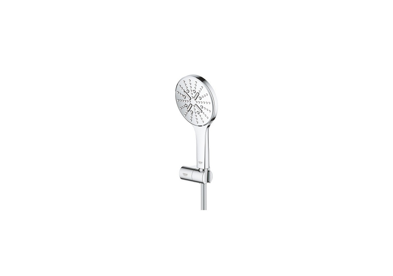 Rainshower smartactive 130 ensemble de douche 3 jets avec support mural Chromé - 26580000 - Grohe