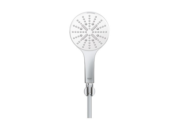 Rainshower smartactive 130 ensemble de douche 3 jets avec support mural Blanc - 26581LS0 - Grohe