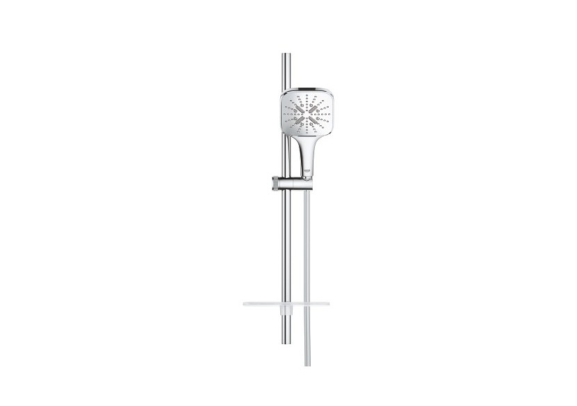 Rainshower smartactive 130 cube ensemble de douche 3 jets avec barre Chromé - 26584000 - Grohe