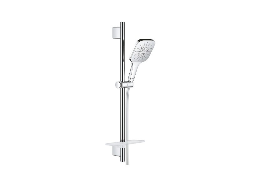 Rainshower smartactive 130 cube ensemble de douche 3 jets avec barre Chromé - 26584000 - Grohe