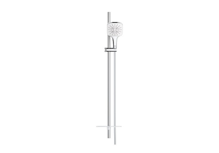 Rainshower smartactive 130 cube ensemble de douche 3 jets avec barre Blanc - 26587LS0 - Grohe