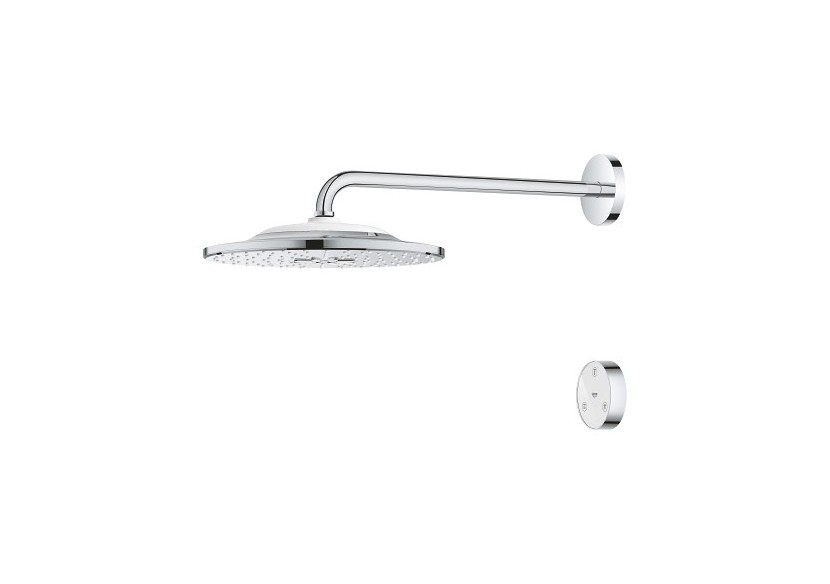 Rainshower smartconnect 310 ensemble de douche de tête avec bras 422 mm, 2 jets Chromé - 26640000 - Grohe