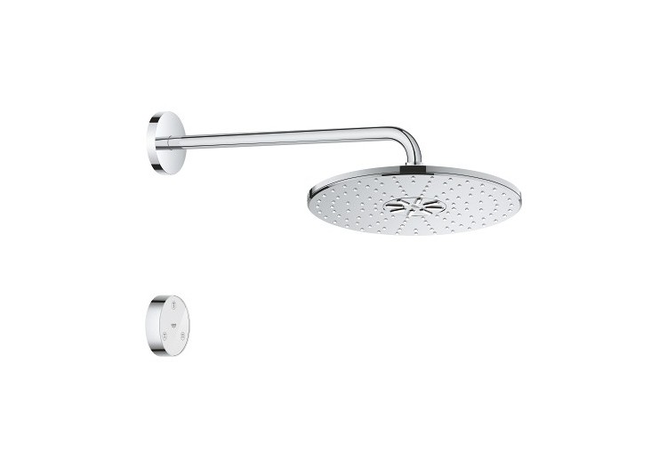 Rainshower smartconnect 310 ensemble de douche de tête avec bras 422 mm, 2 jets Chromé - 26640000 - Grohe 2