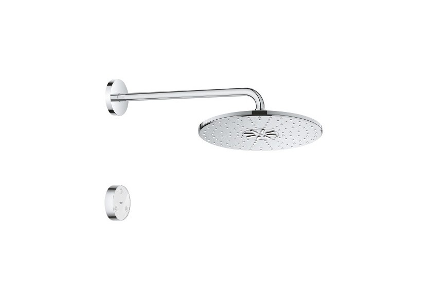Rainshower smartconnect 310 ensemble de douche de tête avec bras 422 mm, 2 jets Chromé - 26640000 - Grohe