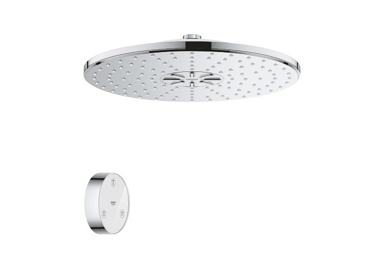 Rainshower smartconnect 310 douche de tête 2 jets avec télécommande Chromé - 26641000 - Grohe 2