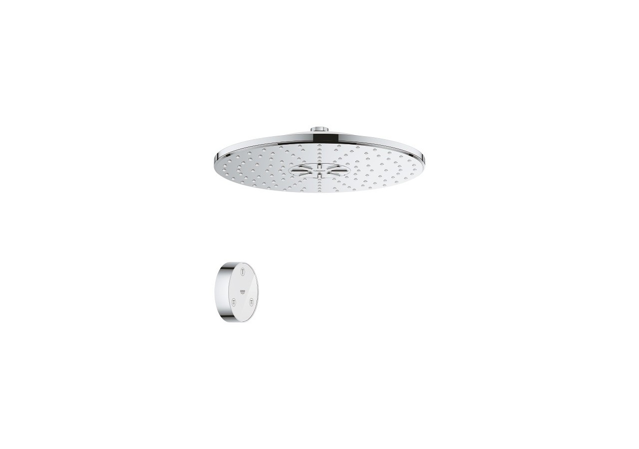 Rainshower smartconnect 310 douche de tête 2 jets avec télécommande Chromé - 26641000 - Grohe