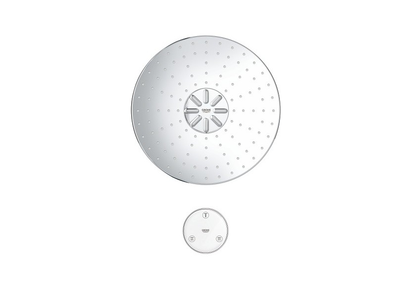 Rainshower smartconnect 310 douche de tête 2 jets avec télécommande Chromé - 26641000 - Grohe