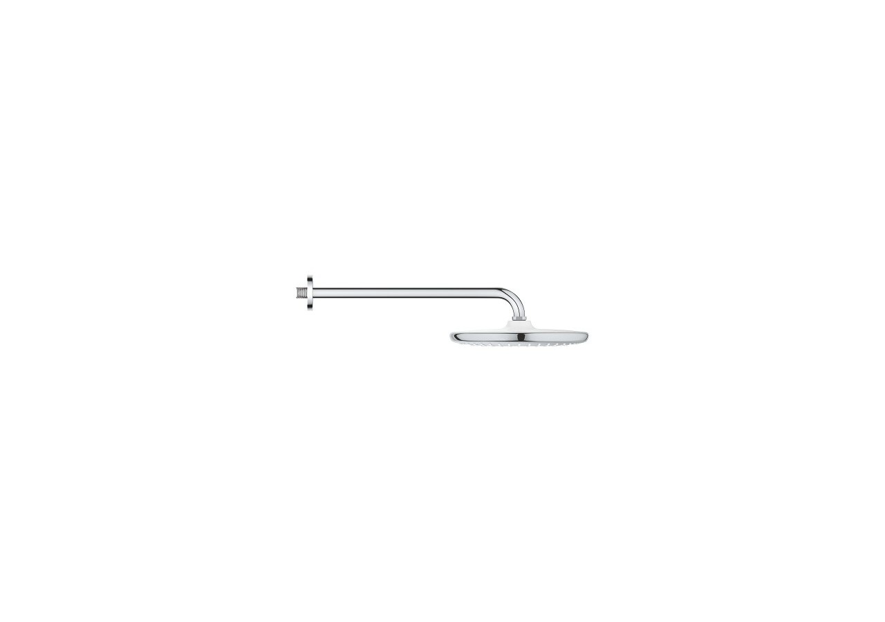 Tempesta 250 ensemble douche de tête et bras 380 mm, 1 jet Chromé - 26668000 - Grohe