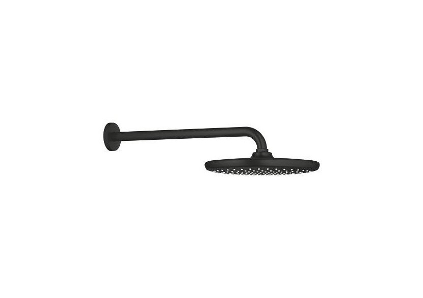 Tempesta 250 ensemble douche de tête et bras 380 mm, 1 jet Noir mat - 266682430 - Grohe