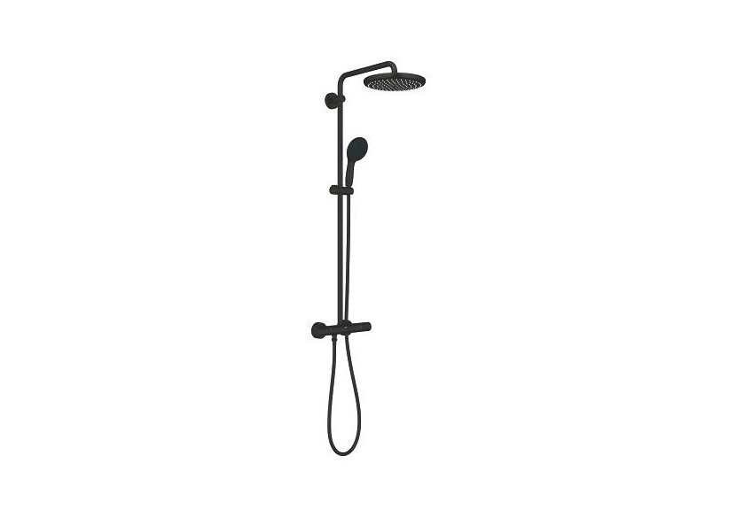 Tempesta system 250 colonne de douche avec mitigeur thermostatique Noir mat - 266712431 - Grohe