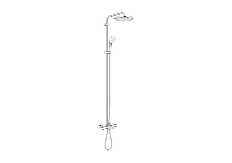 Tempesta system 250 colonne avec thermostatique bain/douche Chromé - 26672001 - Grohe 2