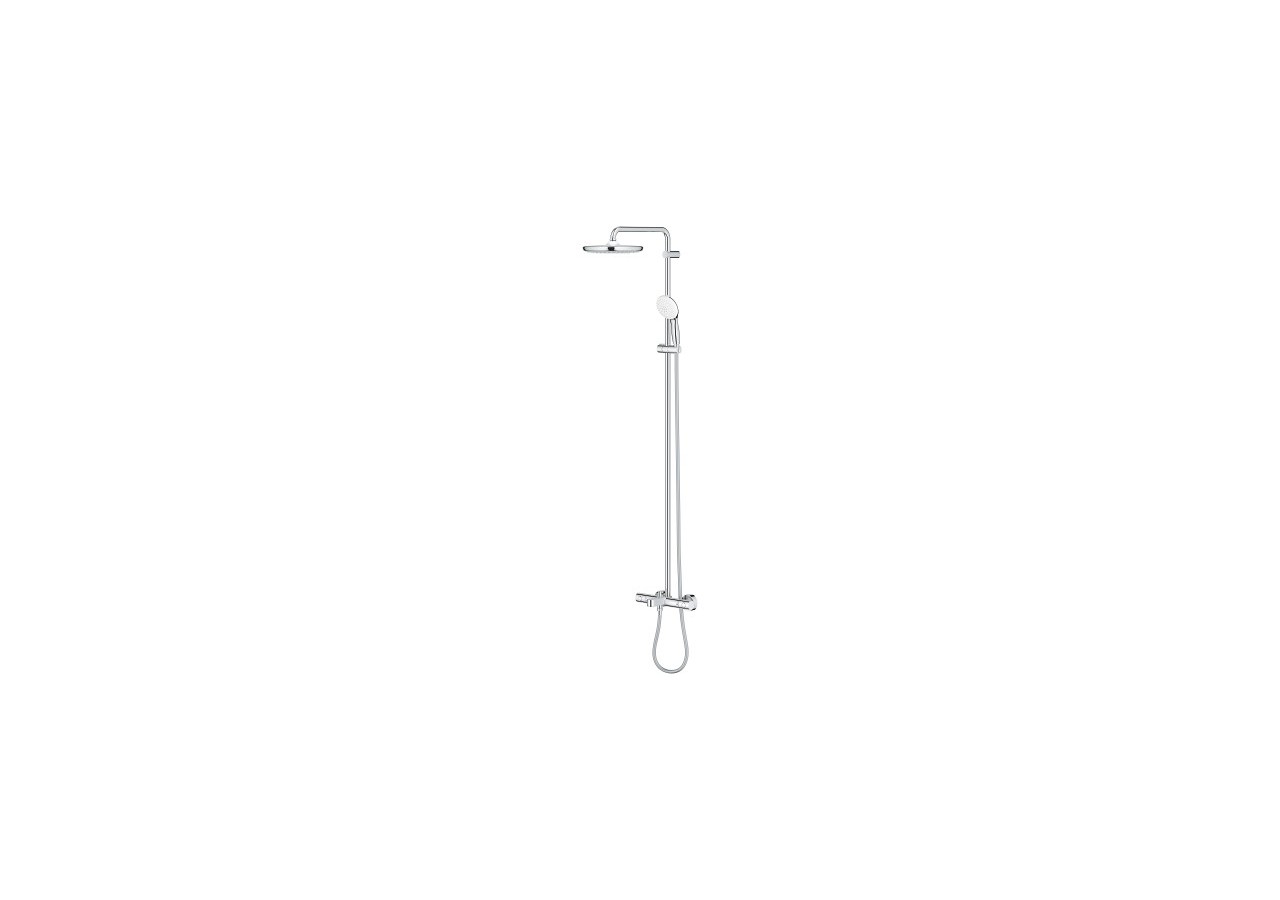 Tempesta system 250 colonne avec thermostatique bain/douche Chromé - 26672001 - Grohe