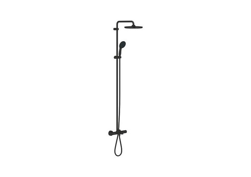 Tempesta system 250 colonne avec thermostatique bain/douche Noir mat - 266722431 - Grohe