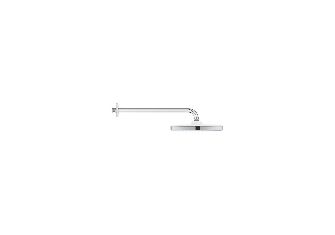 Tempesta 250 cube ensemble douche de tête et bras 380 mm, 1 jet Chromé - 26687000 - Grohe