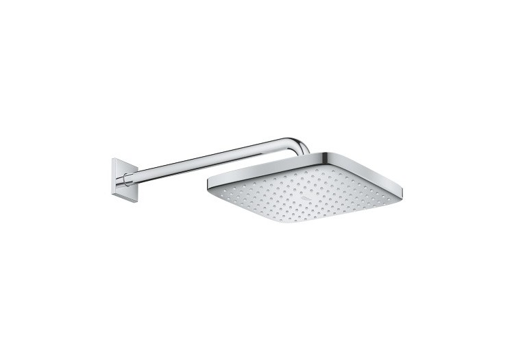 Tempesta 250 cube ensemble douche de tête et bras 380 mm, 1 jet Chromé - 26687000 - Grohe 2