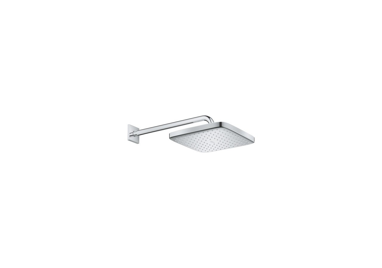 Tempesta 250 cube ensemble douche de tête et bras 380 mm, 1 jet Chromé - 26687000 - Grohe