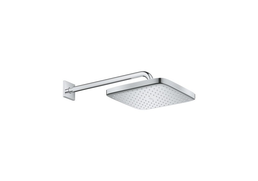 Tempesta 250 cube ensemble douche de tête et bras 380 mm, 1 jet Chromé - 26687000 - Grohe