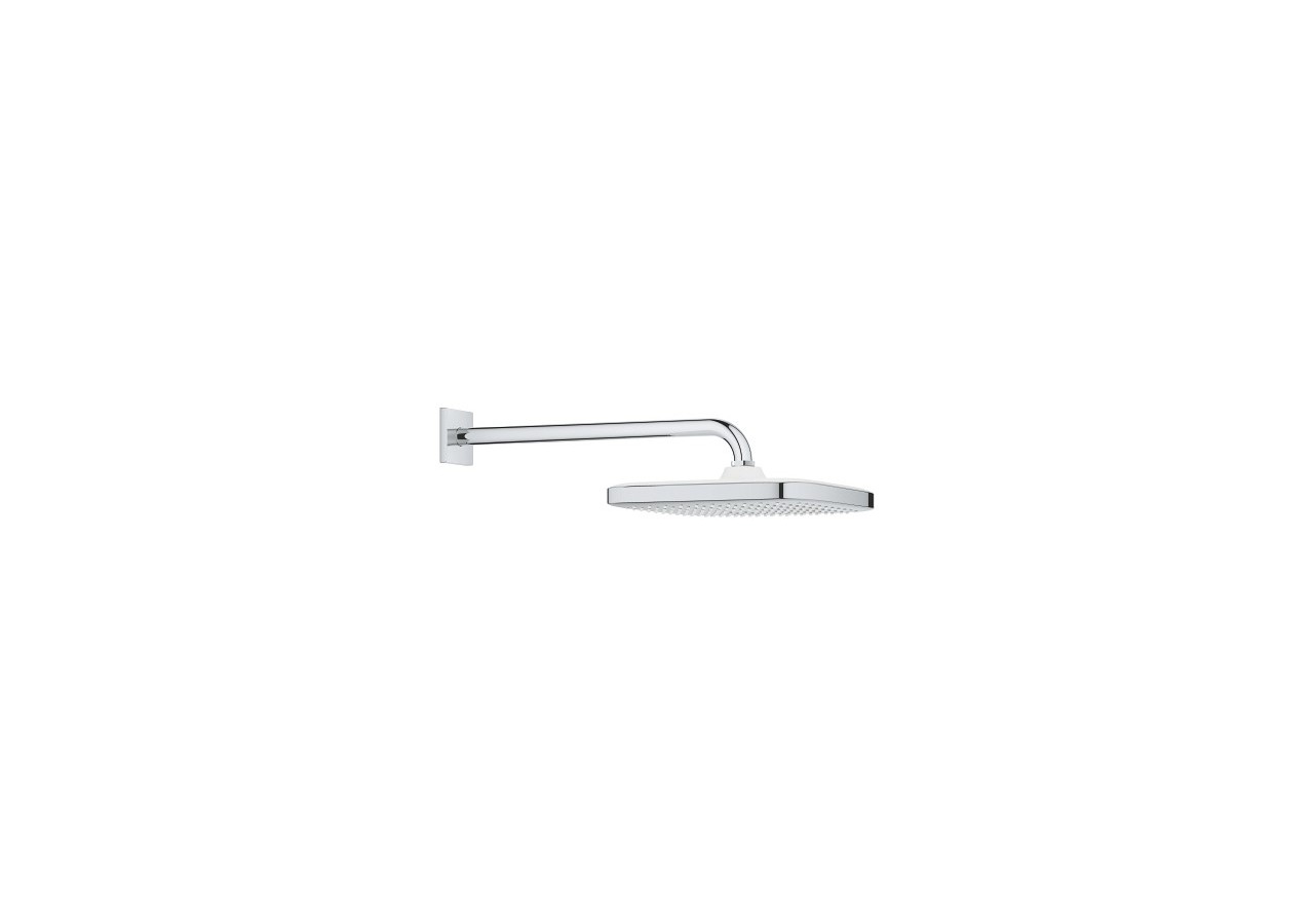 Tempesta 250 cube ensemble douche de tête et bras 380 mm, 1 jet Chromé - 26687000 - Grohe