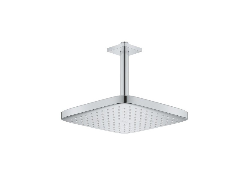 Tempesta 250 cube ensemble douche de tête et bras plafonnier 142 mm, 1 jet Chromé - 26688000 - Grohe