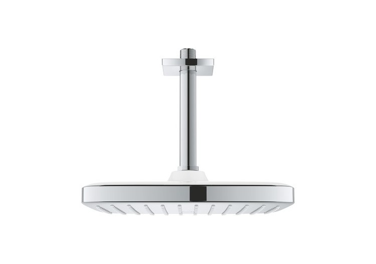 Tempesta 250 cube ensemble douche de tête et bras plafonnier 142 mm, 1 jet Chromé - 26688000 - Grohe 2