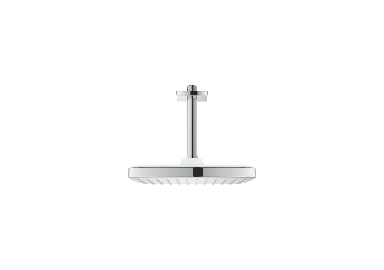 Tempesta 250 cube ensemble douche de tête et bras plafonnier 142 mm, 1 jet Chromé - 26688000 - Grohe