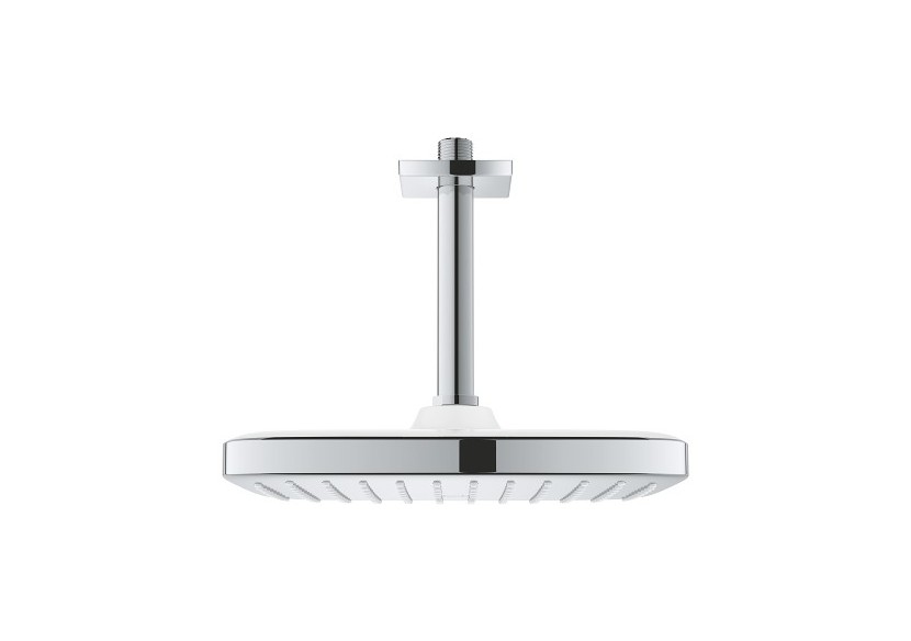 Tempesta 250 cube ensemble douche de tête et bras plafonnier 142 mm, 1 jet Chromé - 26688000 - Grohe