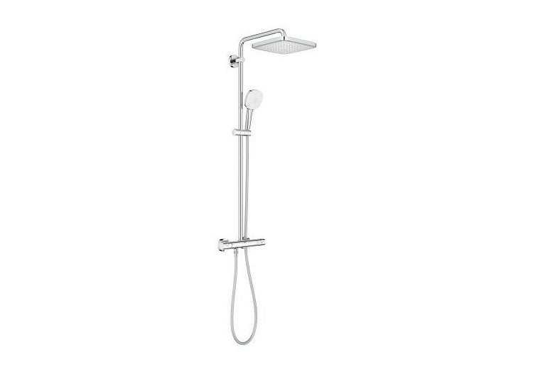 Tempesta system 250 cube colonne de douche avec mitigeur thermostatique Chromé - 26690001 - Grohe 2