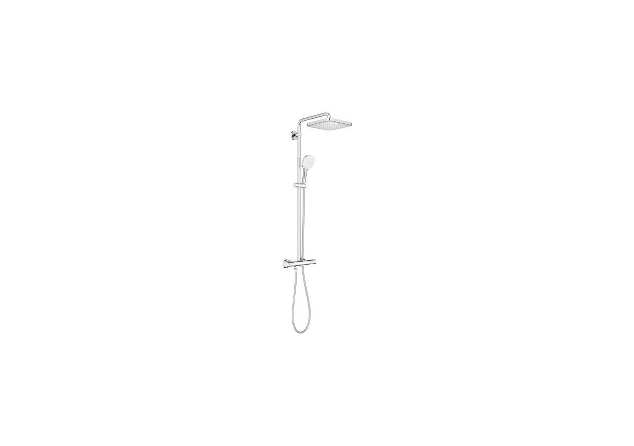 Tempesta system 250 cube colonne de douche avec mitigeur thermostatique Chromé - 26690001 - Grohe