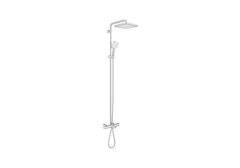 Tempesta system 250 cube colonne avec thermostatique bain/douche Chromé - 26691001 - Grohe